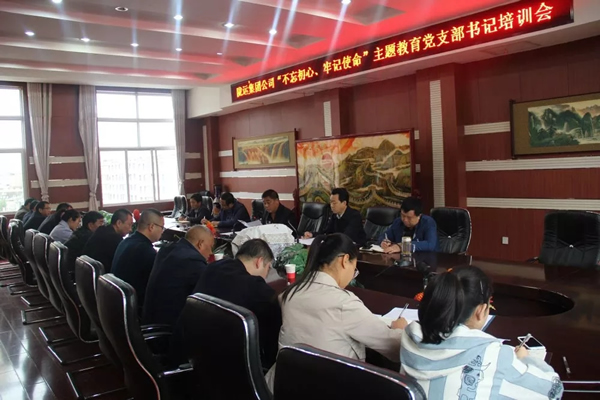 隴運(yùn)集團(tuán)公司召開(kāi)“不忘初心、牢記使命”主題教育黨支部書(shū)記培訓(xùn)會(huì)