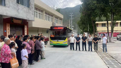 隴運(yùn)集團(tuán)文縣公交公司成功開通9路城鄉(xiāng)公交專線