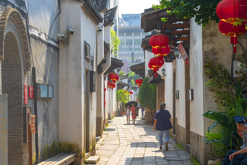 2019年6月28日，福州，三坊七巷風(fēng)光。